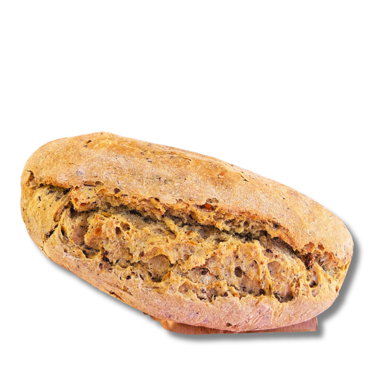 Chapata de espelta ecológica con semillas