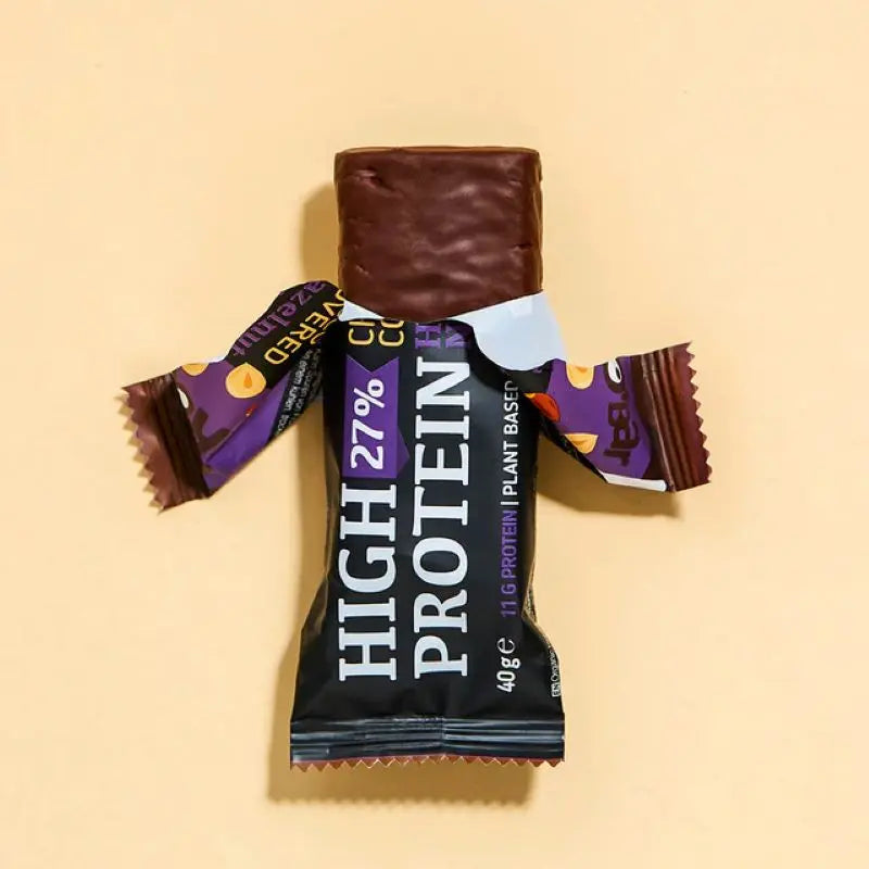 Barrita De Proteína De Con Avellana Cobertura De Chocolate Roobar 40g Bio_2