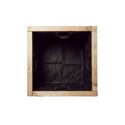 Jardinera De Madera Cuadrada Venus 30x40x40 Cm Nortene_2