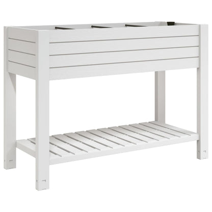 Jardinera Alta Polipropileno Blanco 110x45x79 Cm_0