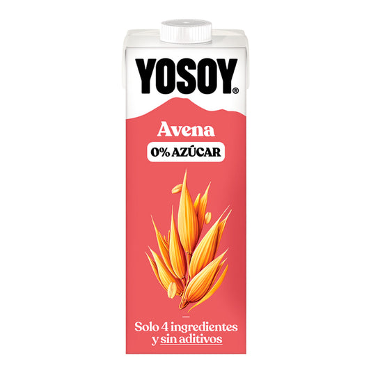 Bebida de Avena 0% azúcar YOSOY 1L