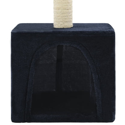 Vidaxl Rascador Para Gatos Con Poste De Sisal 55 Cm Azul Oscuro_5