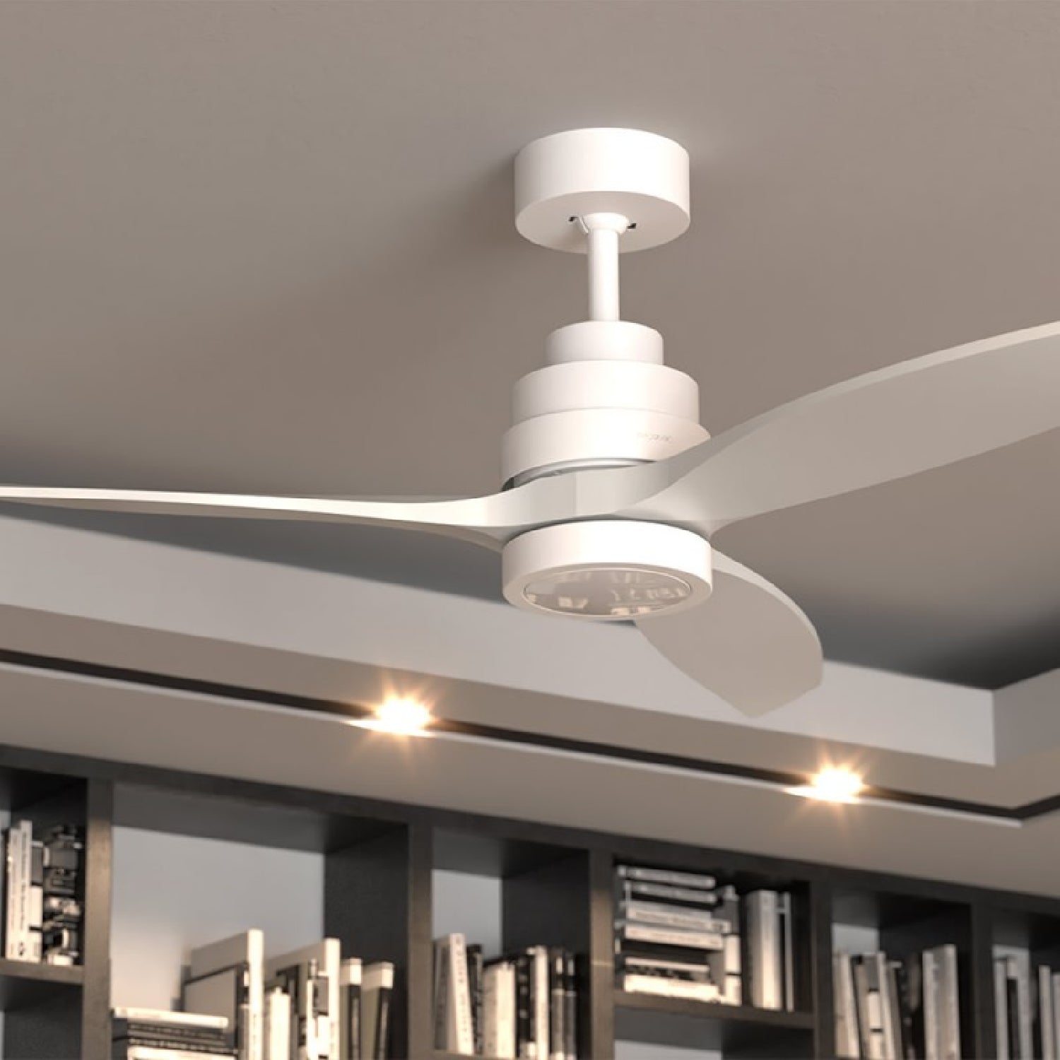 Cecotec Ventilador De Techo Con Luz Ventilador De Techo Energysilence Aero 5200 White Design_1