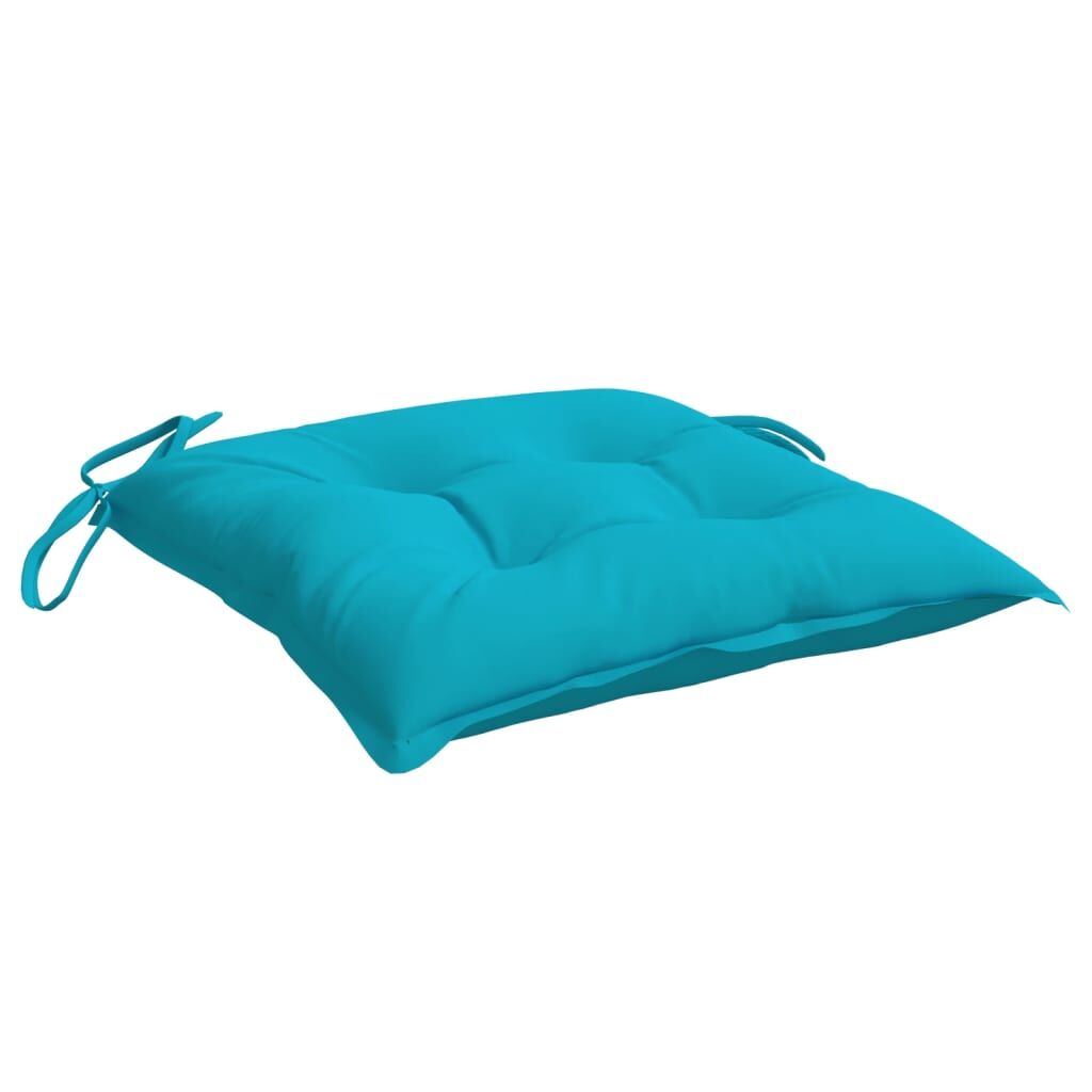 Vidaxl Cojines De Silla 6 Uds Tela Oxford Turquesa 50x50x7 Cm_3
