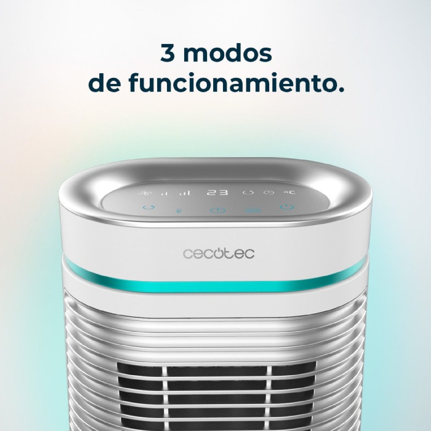 Cecotec Calefactor Cerámico De Sobremesa Readywarm 1550 Max Ceramic Rotate Smart White_2