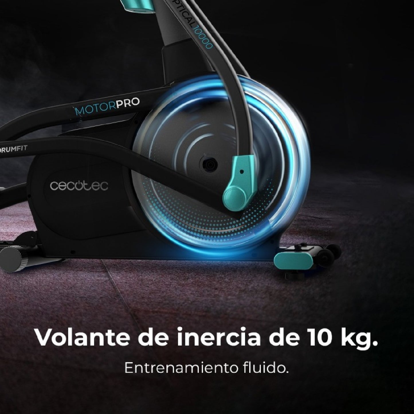 Cecotec Bicicleta Eliptica Drumfit Elliptical 10000 Motor Pro Cecotec_3