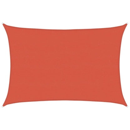 Vidaxl Toldo De Vela Hdpe Terracota 160 G/m² 5x7 M_0