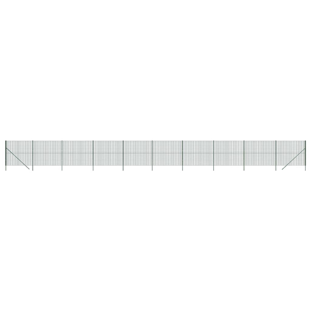 Cerca De Alambre De Acero Galvanizado Verde 1,8x25 M / Vetonek_2