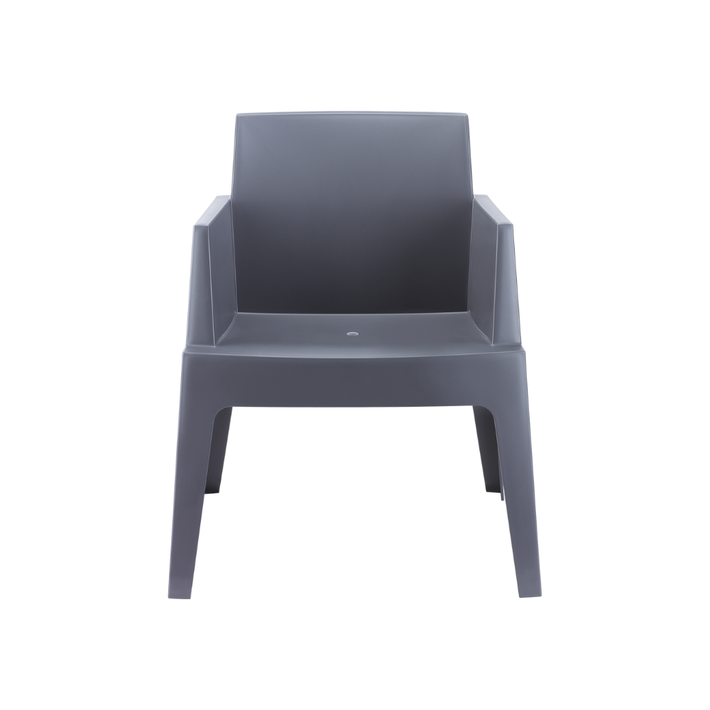 Siesta Exclusive Pack De 2 Sillones Para Exterior Box Gris Oscuro_3