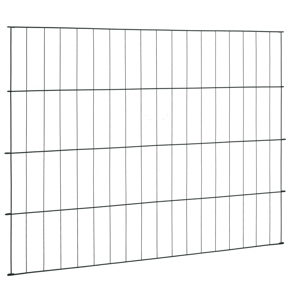 Set De Valla De Jardín Arqueada Verde 115x79 Cm / Vetonek_2