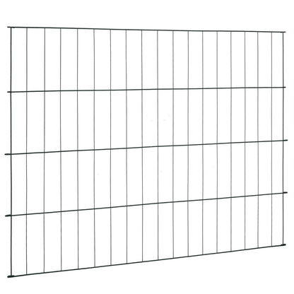 Set De Valla De Jardín Arqueada Verde 115x79 Cm / Vetonek_2