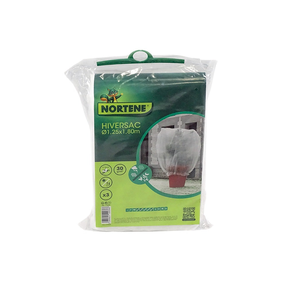 Funda de hibernación antiheladas Hiversac 30 g/m2 Nortene 3 ud