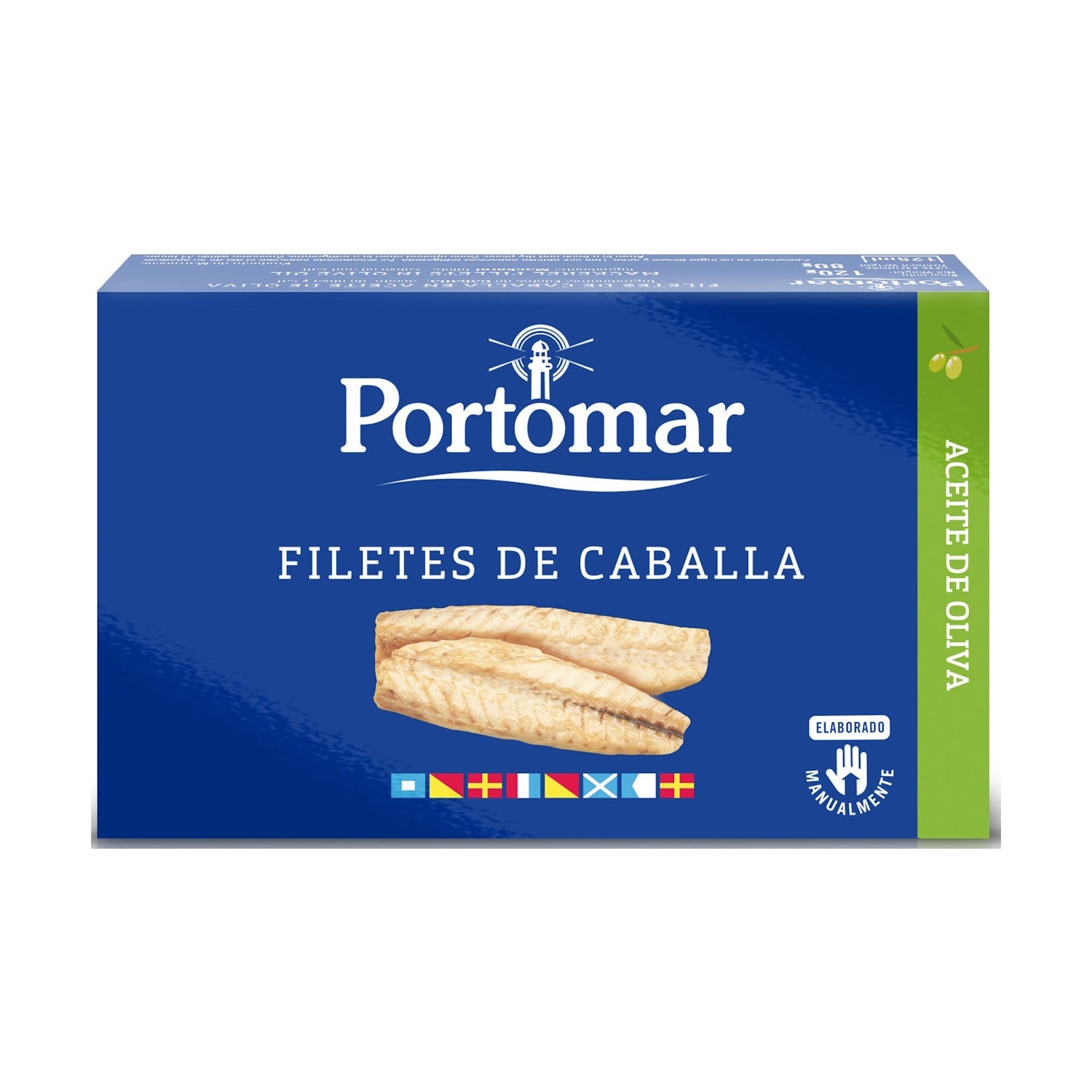 Filete Caballa Aceite Oliva Rr-125 Portomar C/25_0