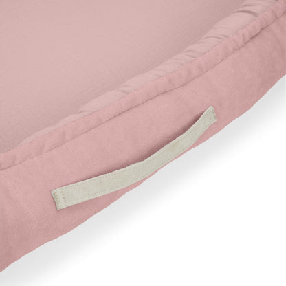 Cuna Nido Colecho Bebe Muselina Rosa Empolvado_3