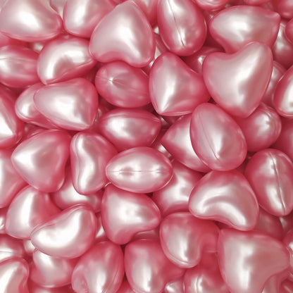 Bolsa Regalo 12 Perlas De Baño Aroma Rosas - Con Aceite De Soja - Hidrata, Suaviza Y Perfuma La Piel - Forma Corazón_2