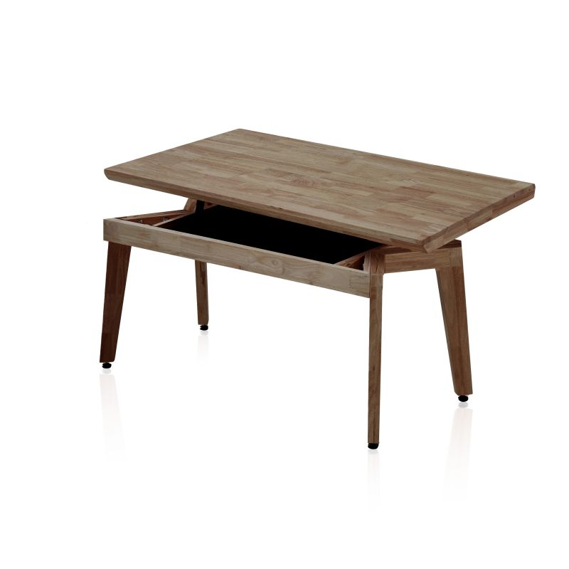 Mesa De Centro Elevable Kay Madera, Roble, 120 X 52/67 X 60_0