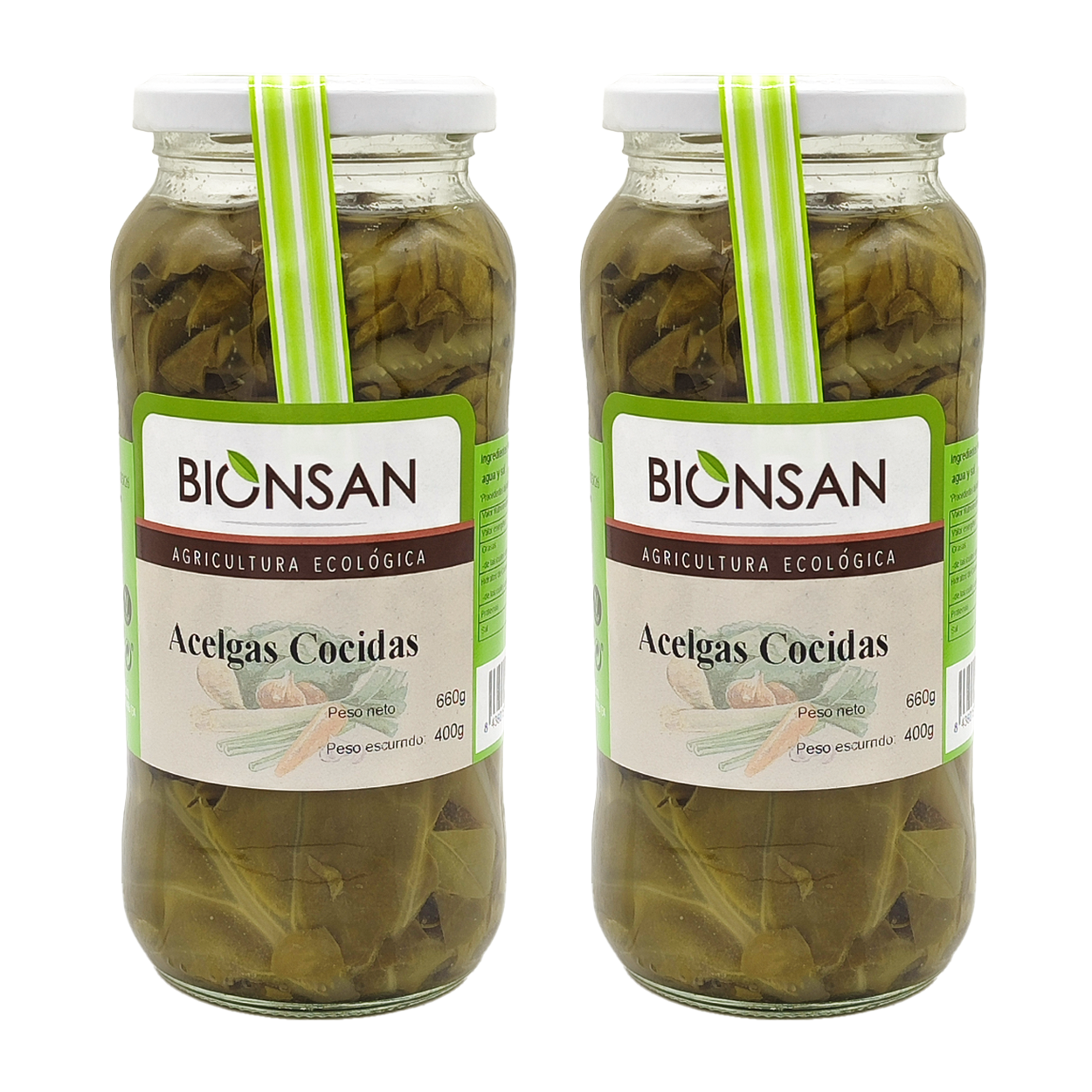 Pack Ahorro Acelgas Cocidas Eco Bionsan 660g_0