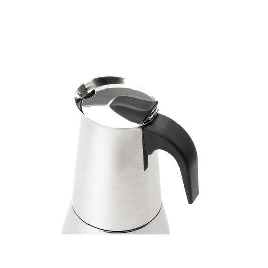 Cafetera Italiana Leopold Vienna Espresso Maker Trevi Acero/6 Tazas Lv113003_0