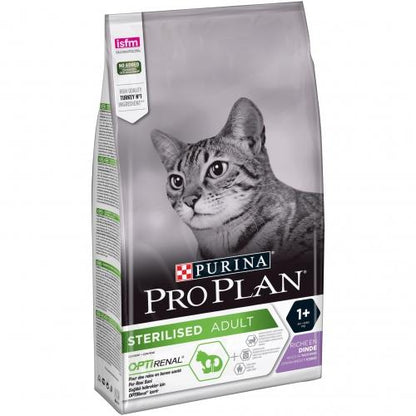 PRO PLAN Gato Esterilizado OPTIRENAL Pavo 1,5 kg