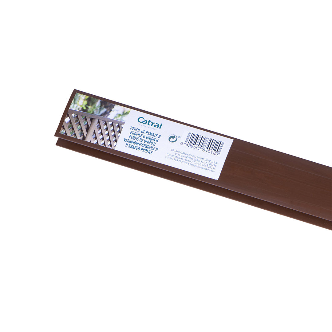 Perfil Union Plastico H 2.05 M. Marron Nortene_0