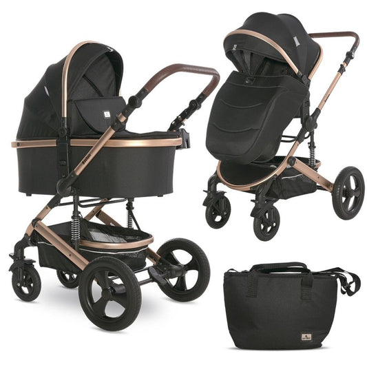 Carro De Bebé Dos Piezas Boston Hasta 22 Kg Black_0