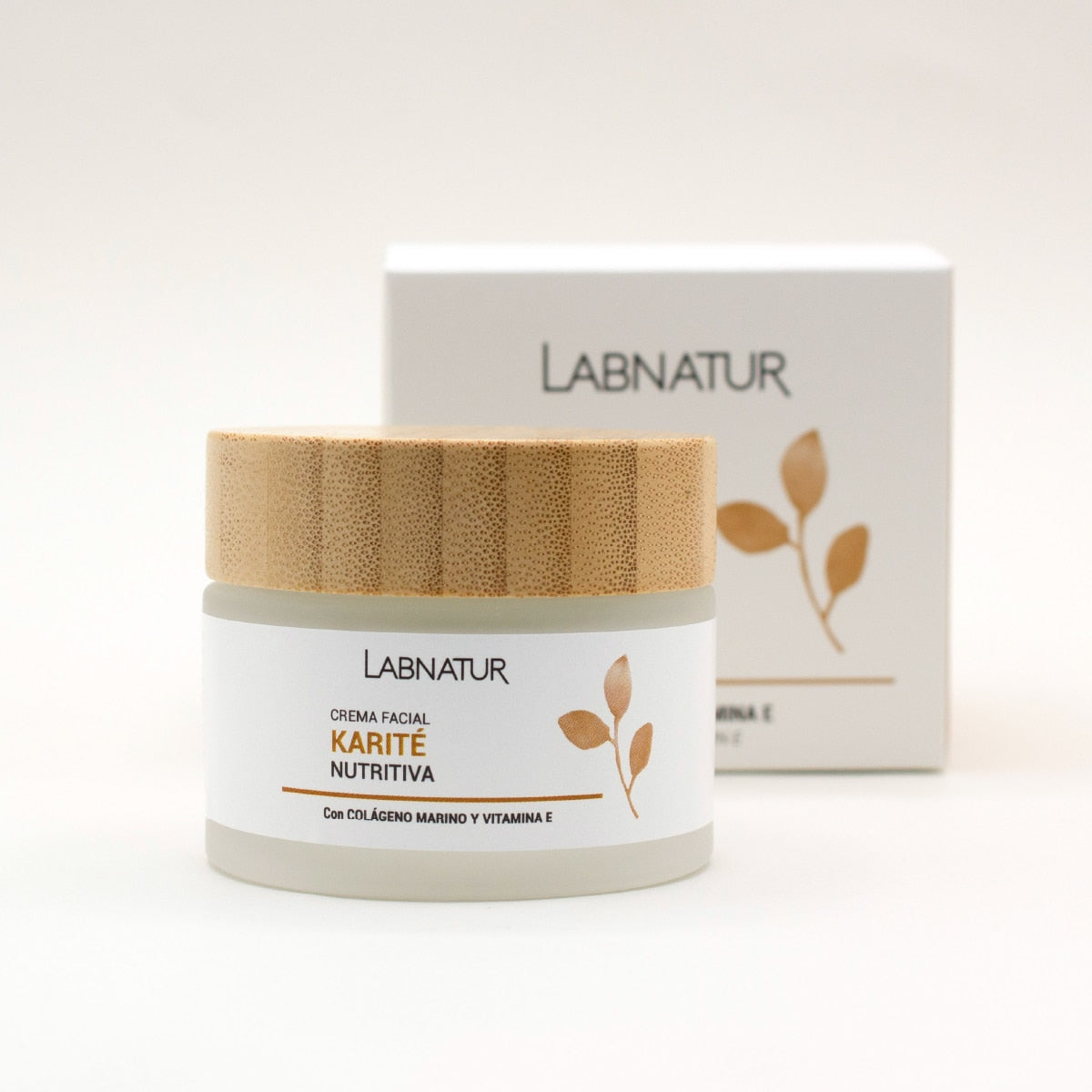 Crema Facial con Manteca de Karité Labnatur 50 ml | Colágeno Marino y Aloe Vera | Nutrición para Piel Seca_1