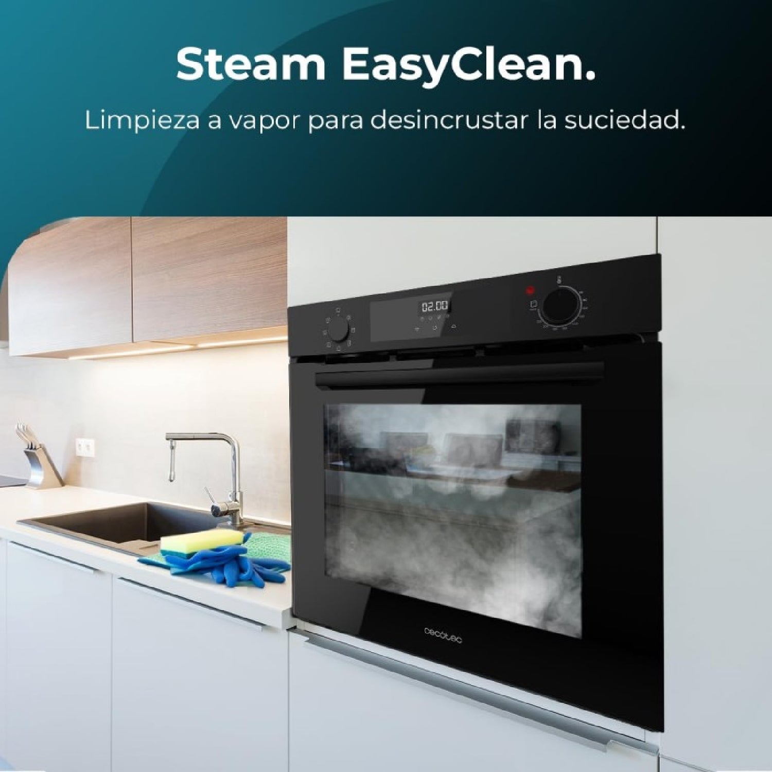 Cecotec Horno Multifunción Bolero Hexa M226000 Glass Black A_1