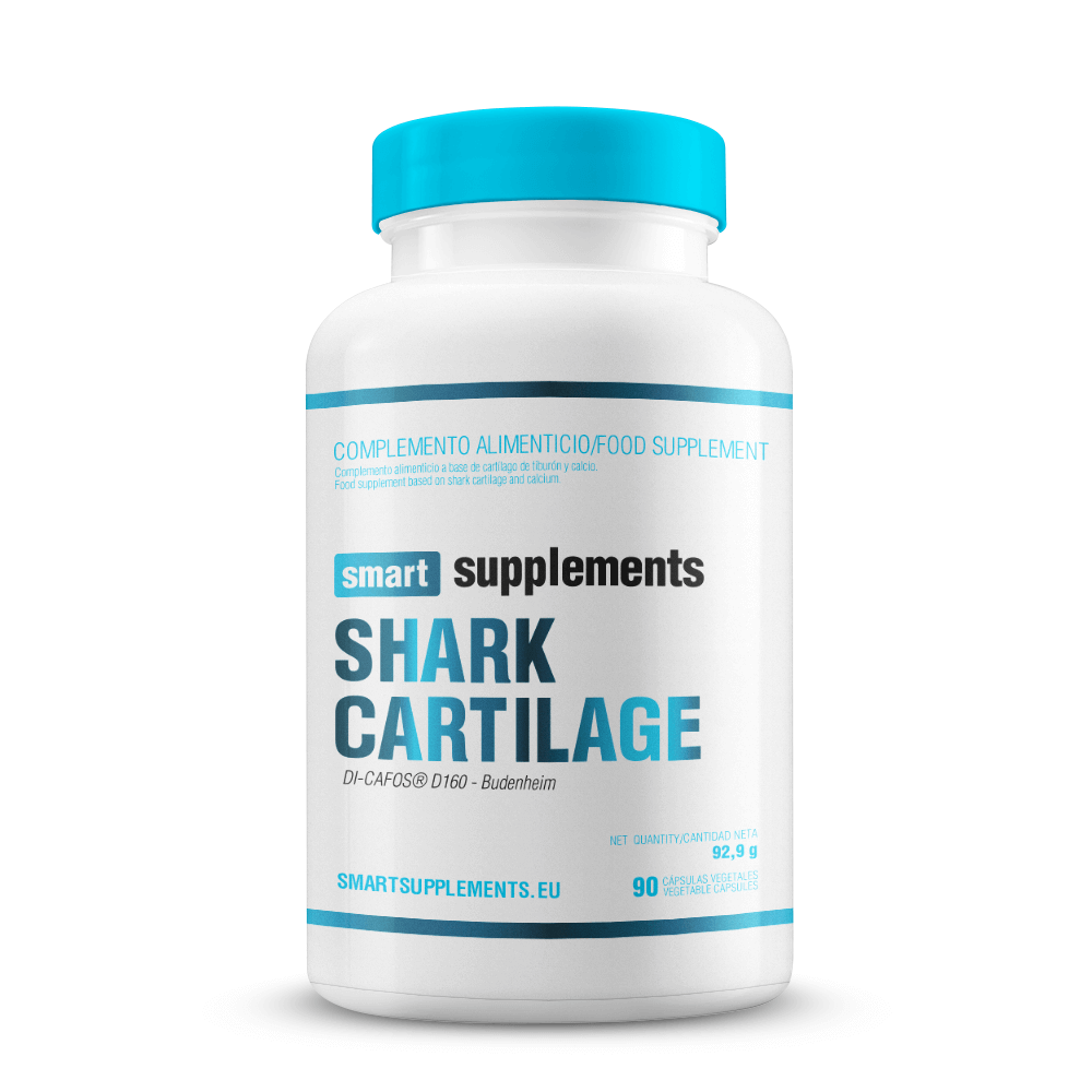 Shark Cartilage (cartílago De Tiburón) - 90 Cápsulas Vegetales - Cartílago - Smart Supplements_0