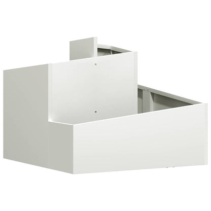 Macetero De Jardín 60 X 60 X 50 Cm Acero Laminado En Frío_0