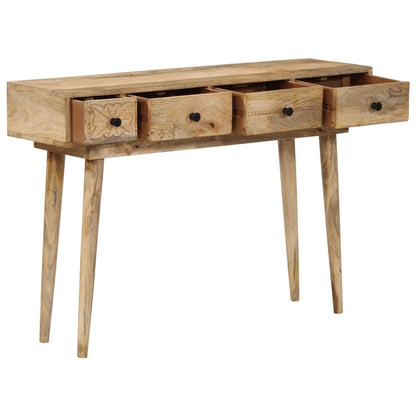 Mesa Consola De Madera Maciza De Mango 110x30x75 Cm_2