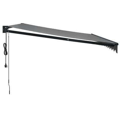 Toldo Retráctil Automático Gris Antracita 4,5x3 M_5