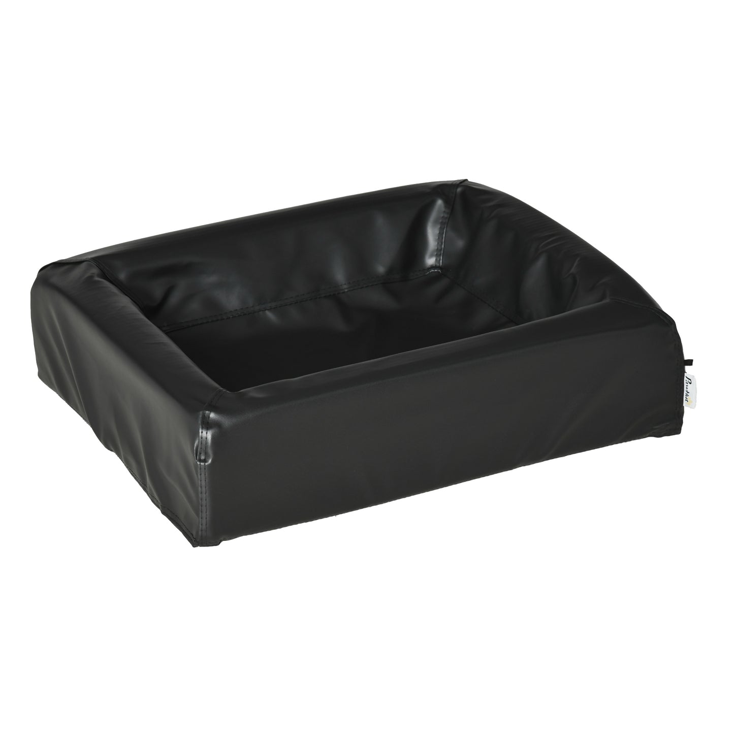 Pawhut Cama Para Perros Pequeños Lavable Con Cremallera 58x49x14,5 Cm Negro_0