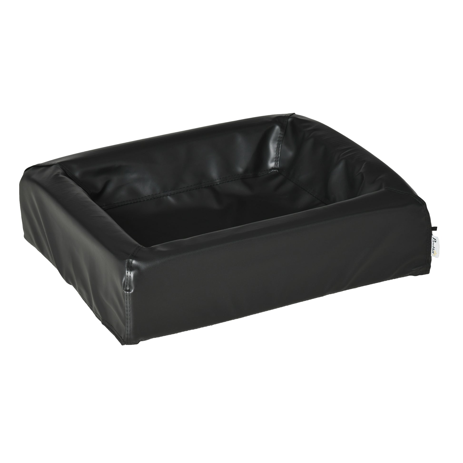 Pawhut Cama Para Perros Pequeños Lavable Con Cremallera 58x49x14,5 Cm Negro_0