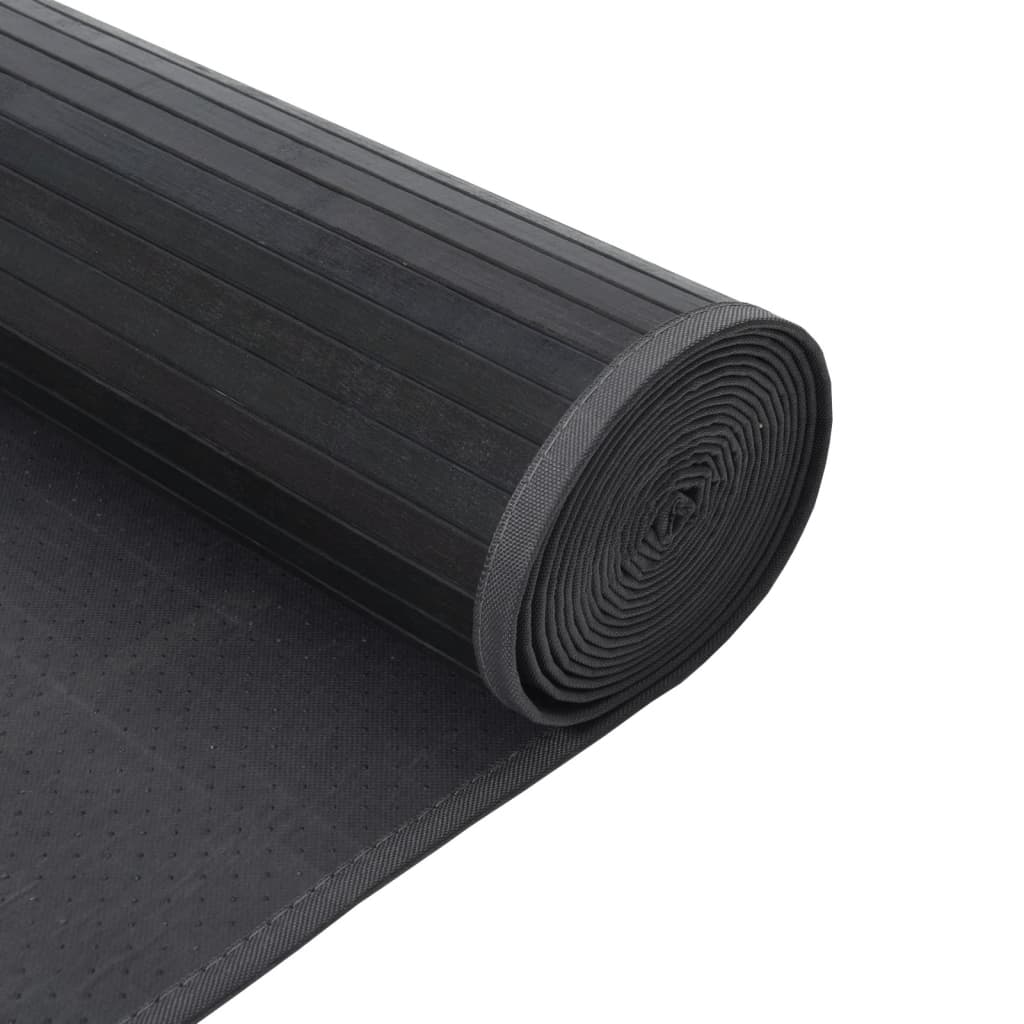 Alfombra Rectangular Bambú Gris 70x300 Cm / Vetonek_5