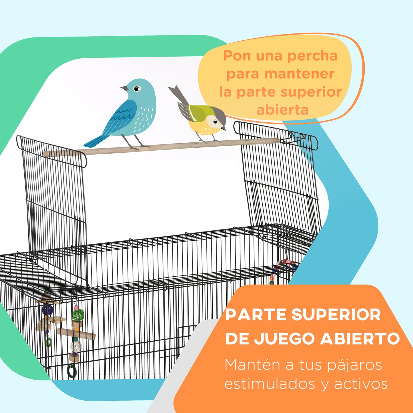 Pawhut Jaula Para Pájaros_4