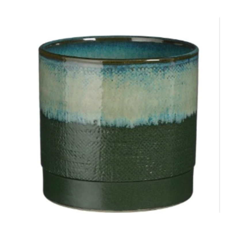 Macetero Olof Verde 16x17cm