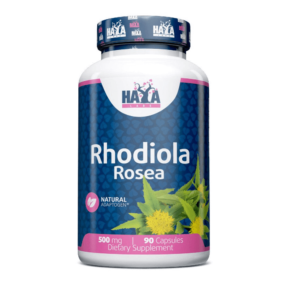 Extracto De Rhodiola Rosea 500mg - 90 Cápsulas - Anti-estrés - Haya Labs_0
