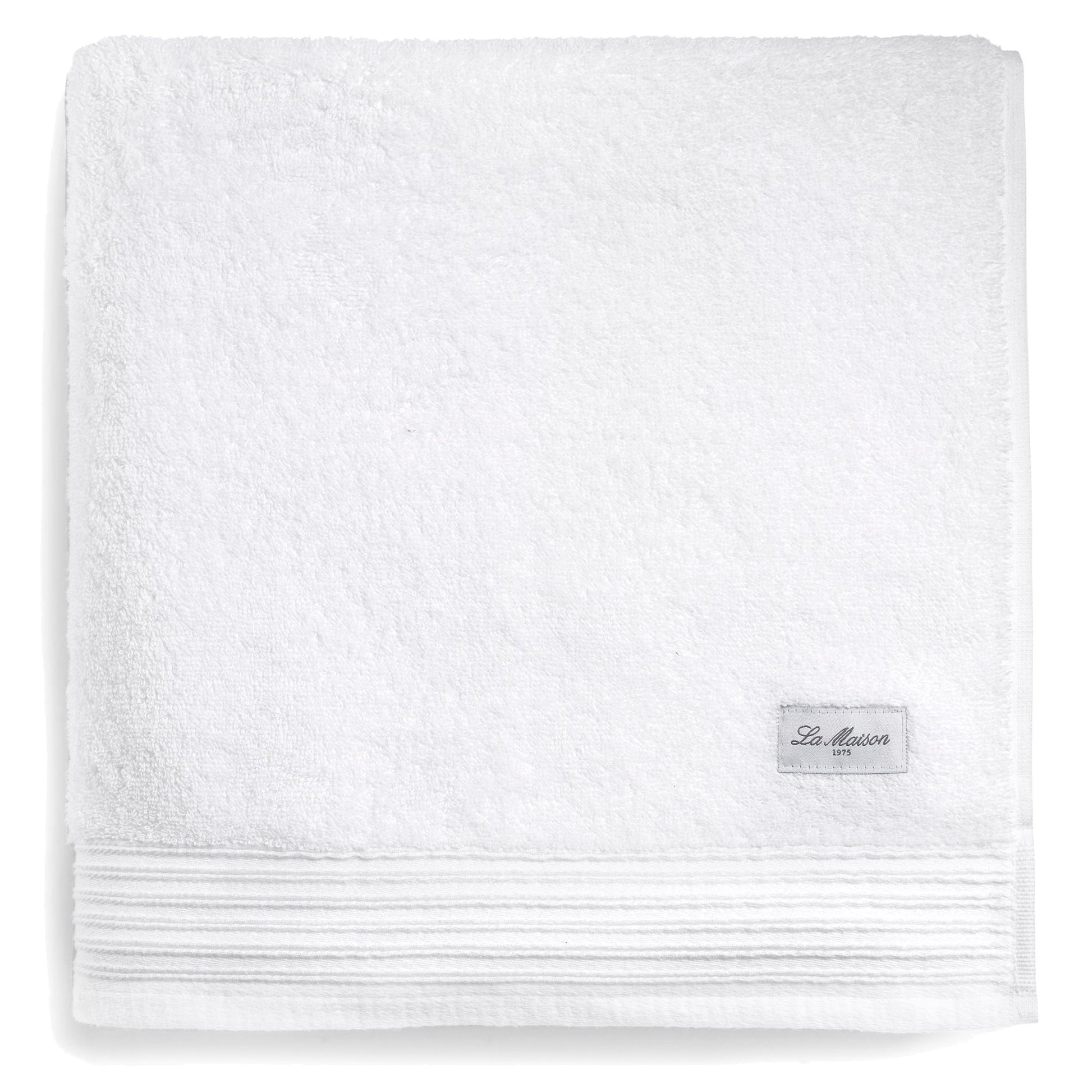 Toalla 70x140 Cm 100% Algodón Color Blanco - La Maison_0