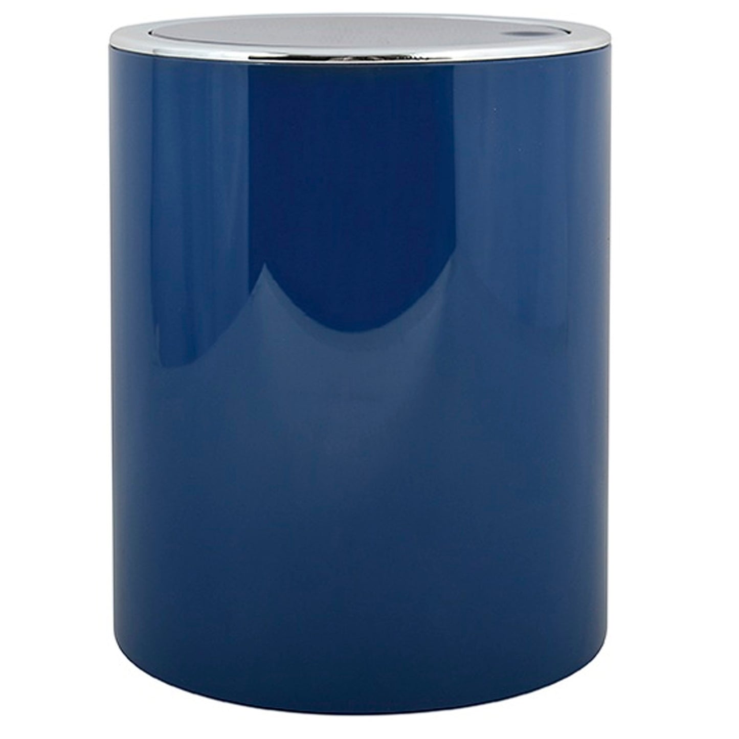 Cubo De Basura Msv as Kamaka 6 Litros De Plastico En Color Azul Electrico Ø18,5 X 26 Cm_0