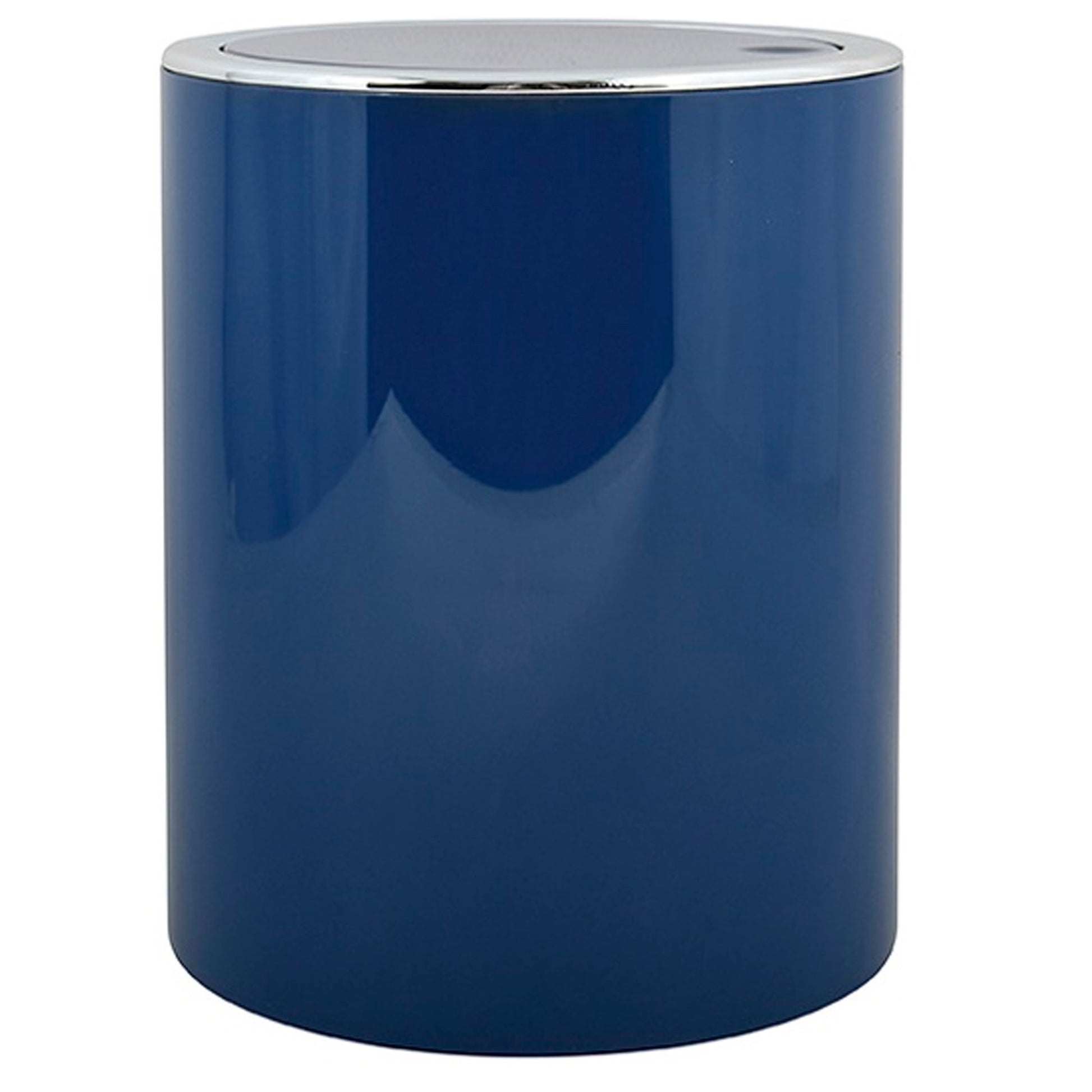 Cubo De Basura Msv as Kamaka 6 Litros De Plastico En Color Azul Electrico Ø18,5 X 26 Cm_0