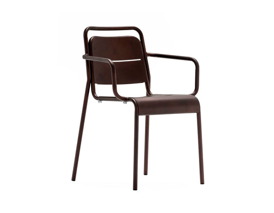 Zown Silla Apilable Jardin Exterior Alma Armchair Marron_0