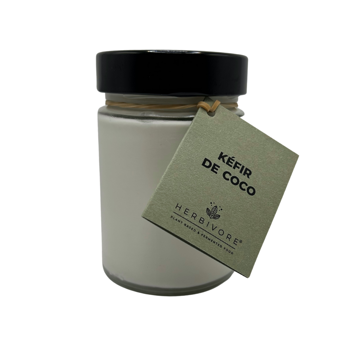 Kefir de coco vegano sin pasteurizar y sin azúcar añadido 350 ml_0