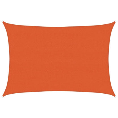 Vidaxl Toldo De Vela Naranja Hdpe 160 G/m² 3,5x5 M_0