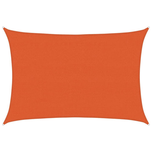 Vidaxl Toldo De Vela Naranja Hdpe 160 G/m² 3,5x5 M_0