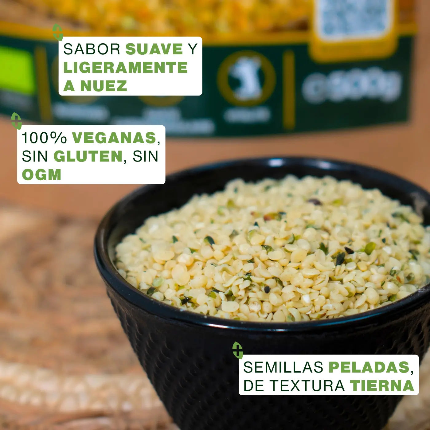 Semillas De Cáñamo Peladas Bio 500g_2