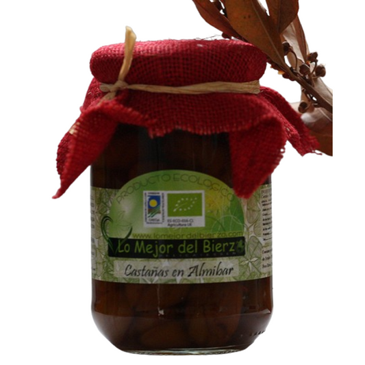 Castañas ecológicas del Bierzo en almíbar_0