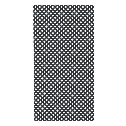 Celosía Pvc 18mm Antracita - Decoración Y Separación De Espacios 0,6x1,2 M / Color_0