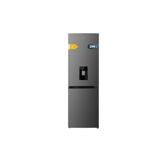 Cecotec Frigorífico Combi 2 Puertas Con Dispensador De Agua Bolero Coolmarket Combi 296 Df Wd Dark E, Dark Inox, 296 L_0