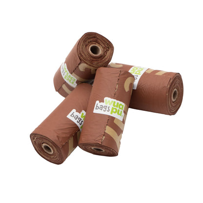 Pack 4 Rollos De Bolsas Higiénicas Biodegradables Recoge Excrementos De Perro. Rollos De 15 Bolsas_1