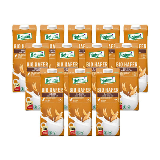 Pack 12 x Bebida Avena Barista BIO Natumi 1 L